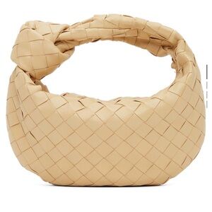 Bottega Veneta Beige Woven Shoulder Bag